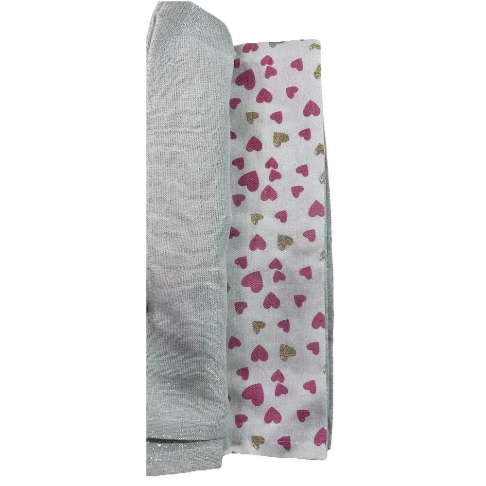 Nicole Miller Set Of 3 Kitchen Towels Embroidered Love NEW